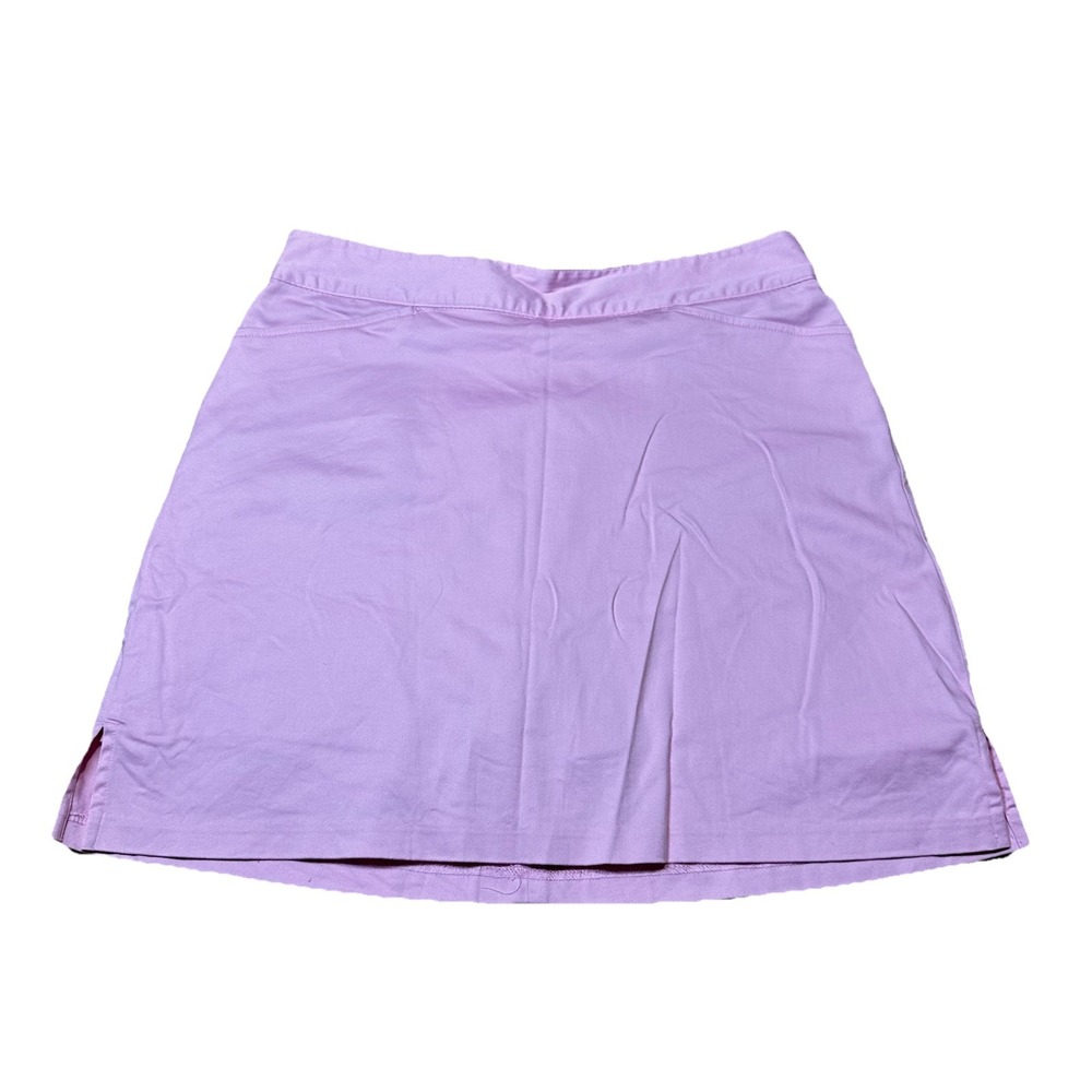 Lady Hagen Skort Women Sz 6 Pink Ribbon Cancer Golf Tennis Pickleball Pockets